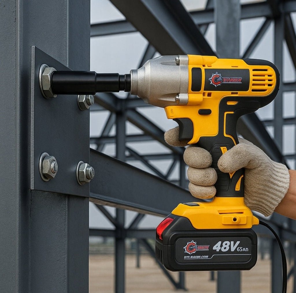 RANGERZ RS-2560 1/2" akulöökmutrikeeraja 48 V 380 Nm 2 akuga ja kohvriga RS-2560B – pilt 6