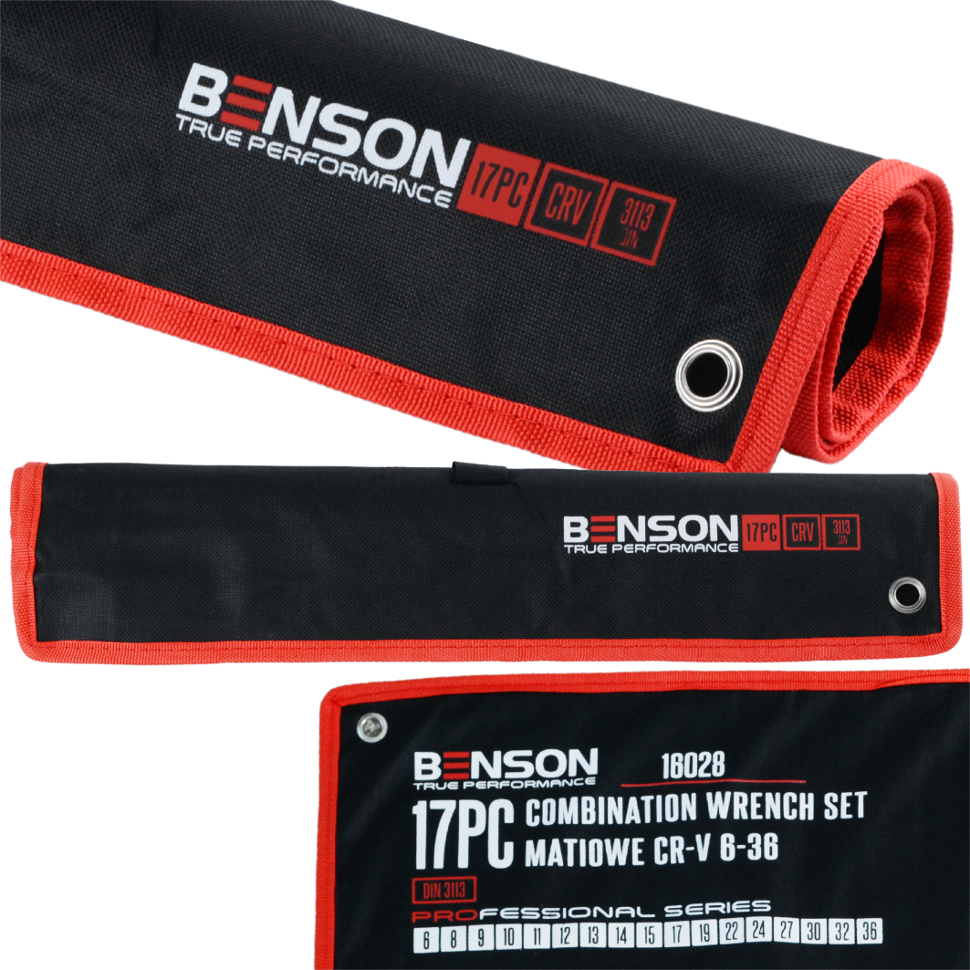 Benson by Black 17-osaline leht-silmusvõtmete komplekt 6–36 mm 16028 – pilt 4