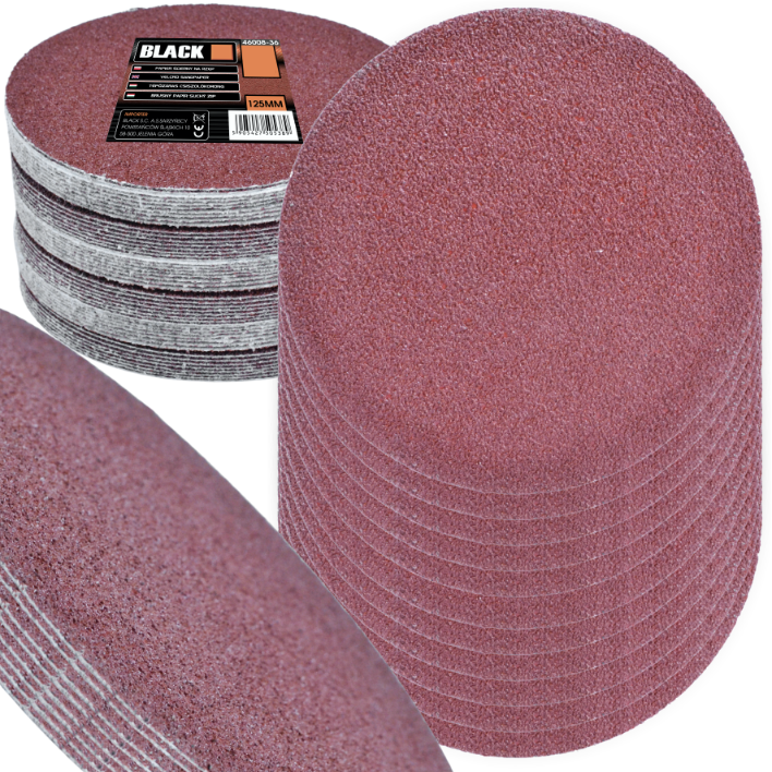 50 tk 125 mm teralisusega 36 takjakinnitusega lihvpaberketast 4600836 – pilt 1