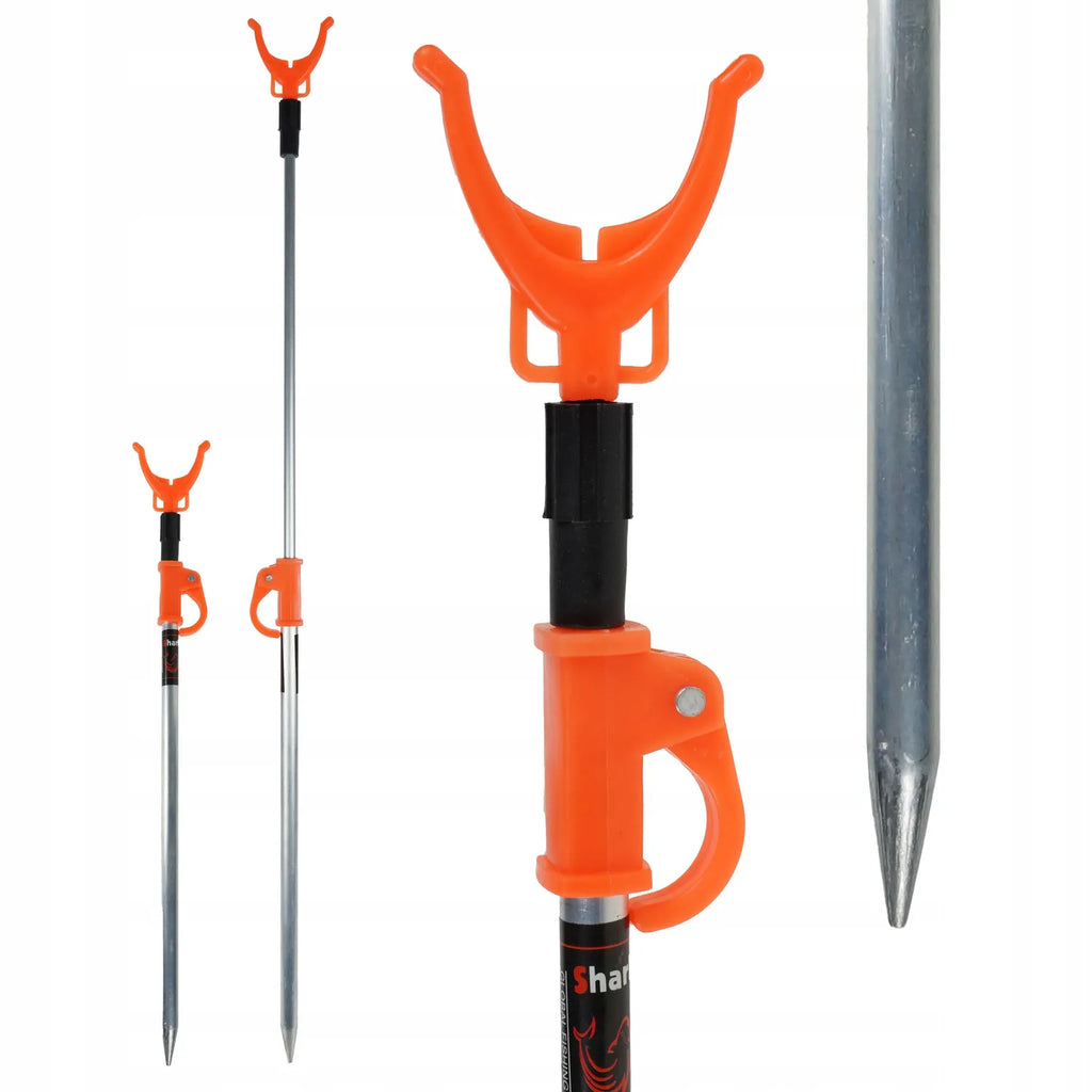 HOKKAIDO teleskoopne maasse paigaldatav õngeridvahoidja 80–150 cm W19002 – pilt 8