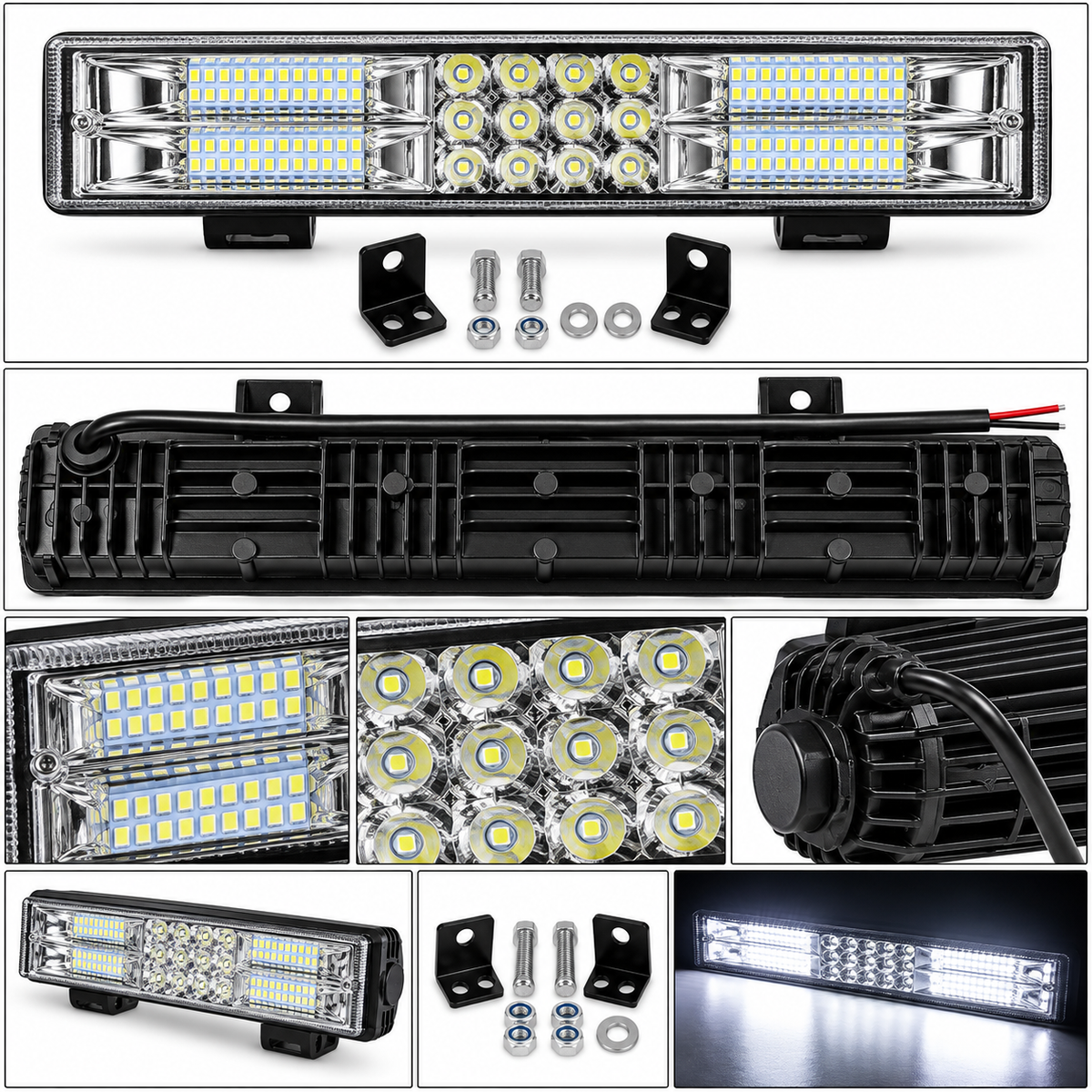Auto LED SMD töö- ja lisatuli 10–30 V N1323 – pilt 1