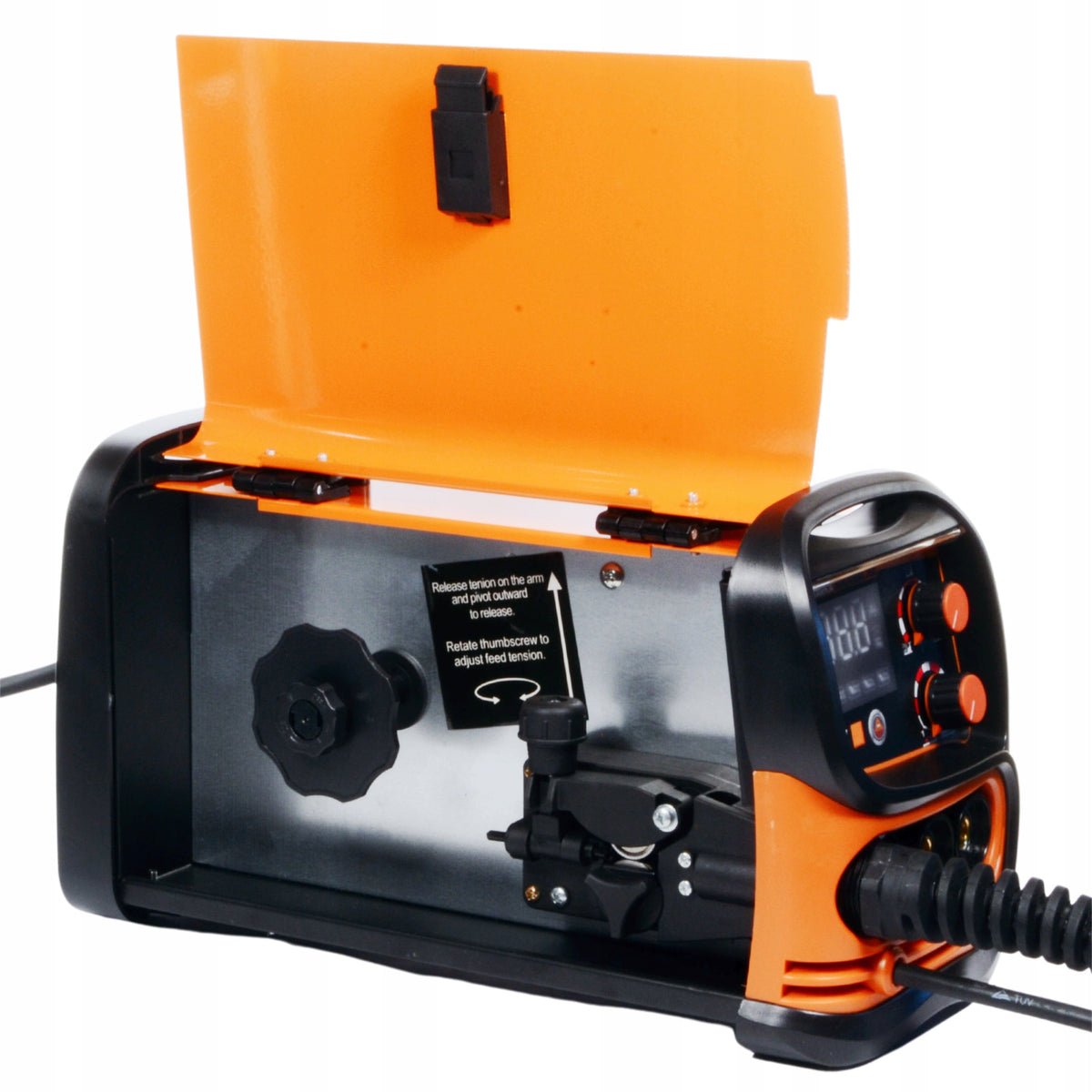 Blacktools 250 A 4-in-1 poolautomaatne keevitusseade MIG/MAG FCAW MMA TIG Lift 37423 – pilt 5