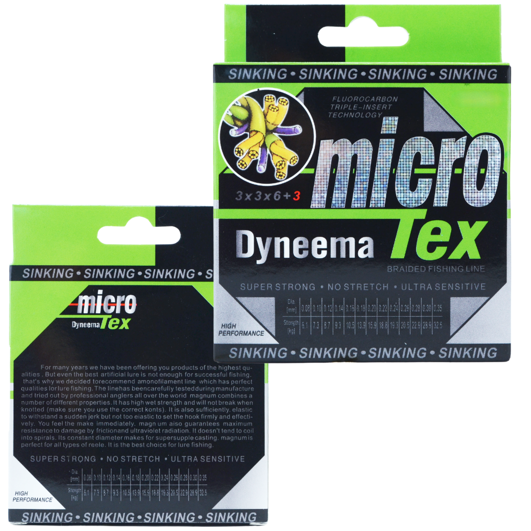 Nähtamatu Dyneema-punutis 0,40 mm, uppuv W21012-40Z – pilt 4