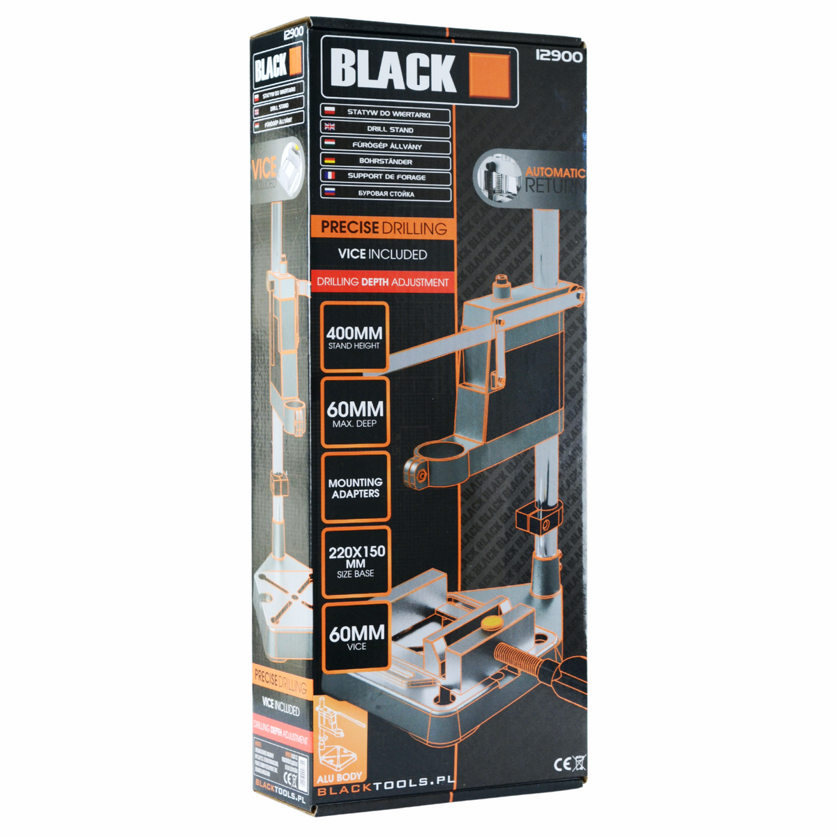 Blacktools puuristatiiv puurihoidiku ja kruustangidega 12900 – pilt 8