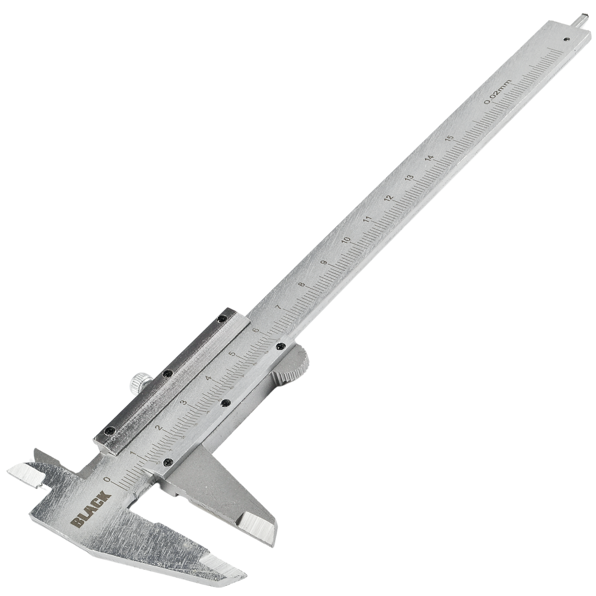 Traditsiooniline roostevabast terasest noniusnihik 150 mm karbiga 27100 – pilt 4