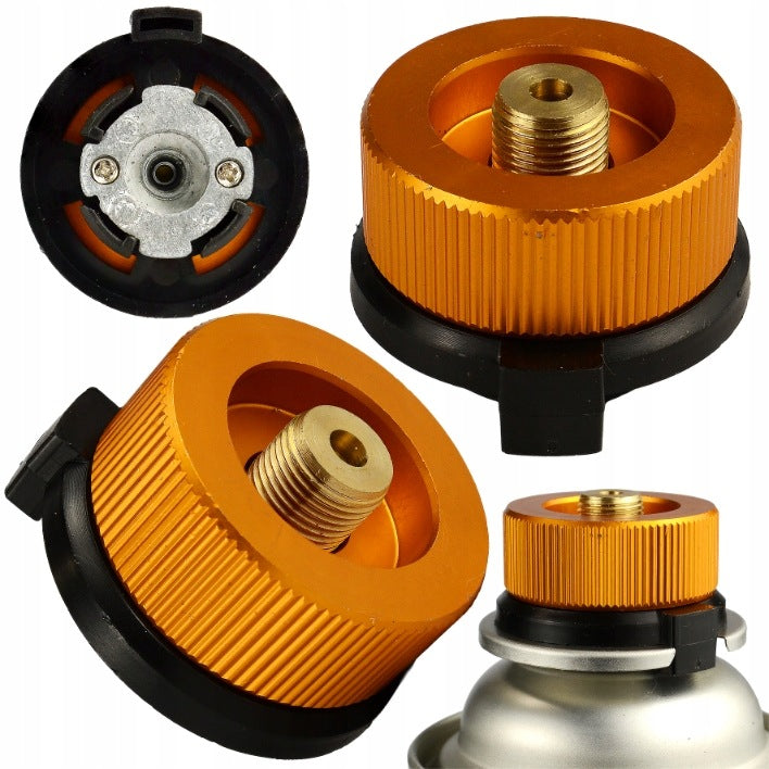BLACK 7/16-tollise keermega kiirühendusega gaasikasseti adapter 39014 – pilt 1