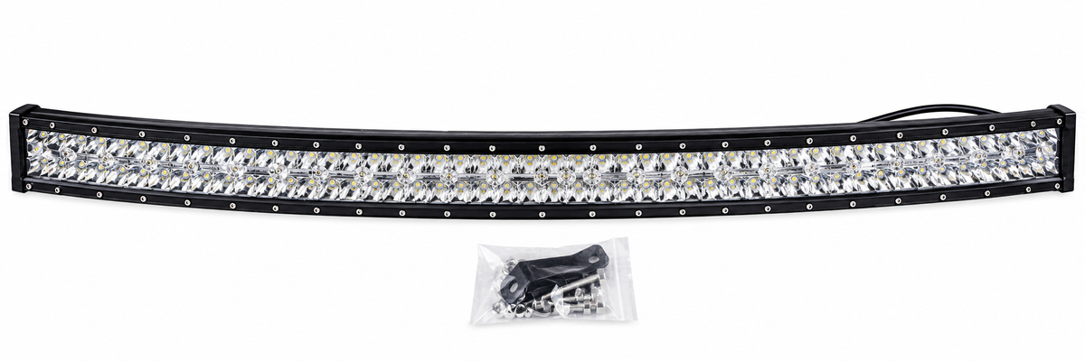 1200 W LED-lisavalgusriba sõidukile, 130 cm, kumer, alumiiniumkorpus Y1724 – pilt 2