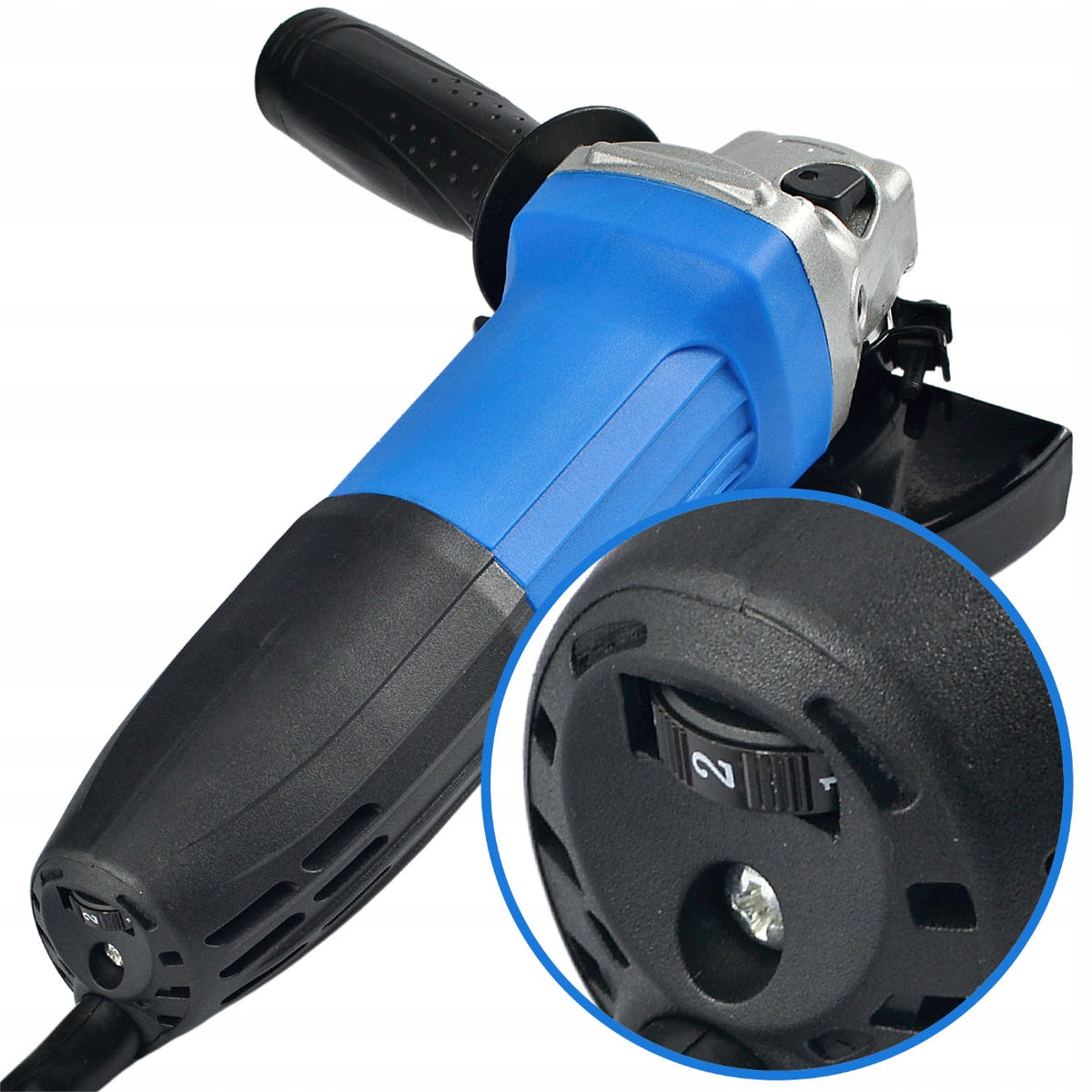 DIAX 125 mm kerge must nurklihvmasin kiiruse reguleerimisega 42550 – pilt 8