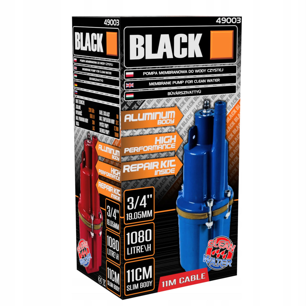 Süvakaevupump Black Nurek Ruska 495 W, 11 m 49003C – pilt 8