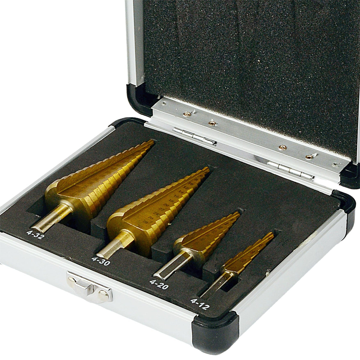 4-osaline titaankattega koonusastmepuuride komplekt 4–32 mm 33006 – pilt 2