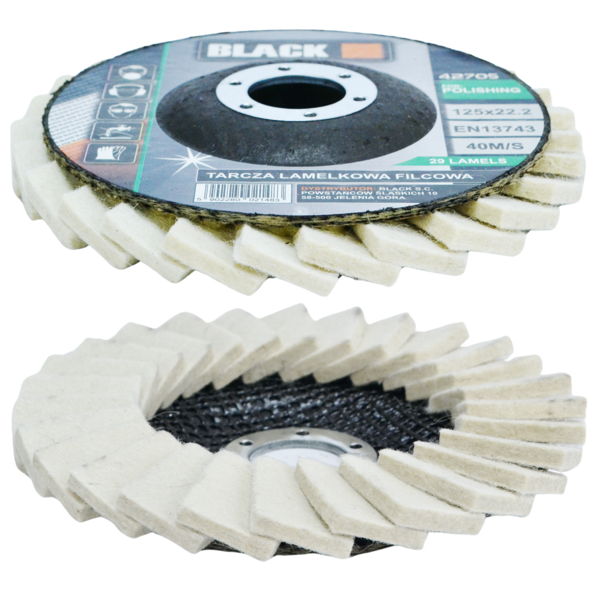 Viltpoleerimisketas 125 mm 42705 – pilt 4