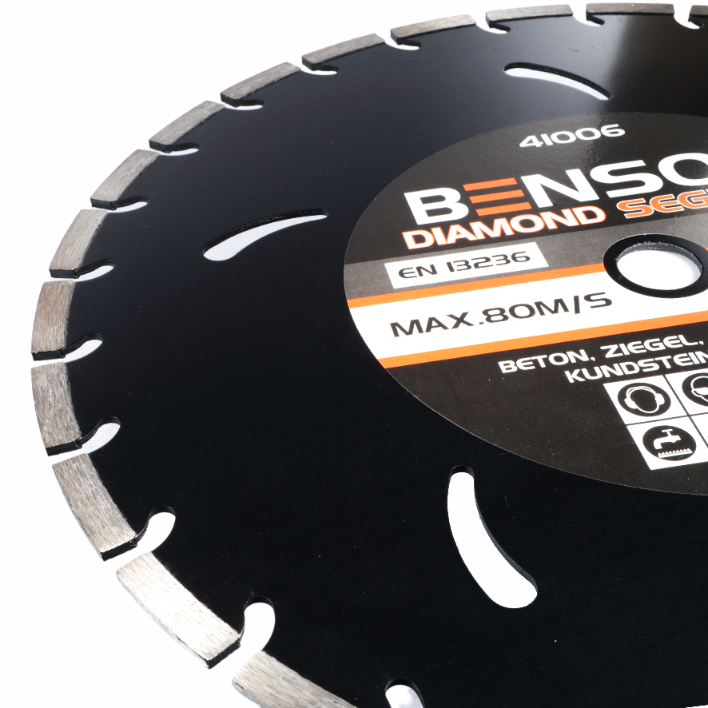 Benson segmenteeritud teemantlõikeketas 400 × 10 × 25,4 mm 41006 – pilt 4