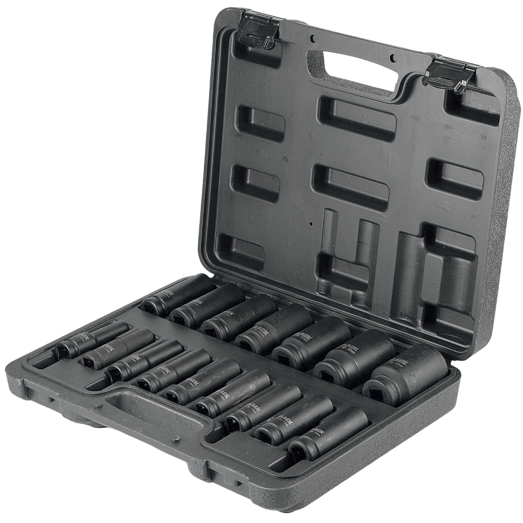1/2" kuuskant-löökpadrunite komplekt 10–32 mm 13302 – pilt 3