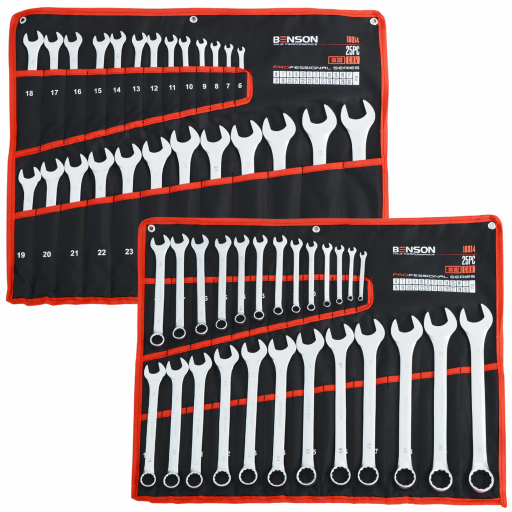 Benson by Black kombineeritud mutrivõtmete komplekt 6–32 mm, 25 tk 16014 – pilt 2
