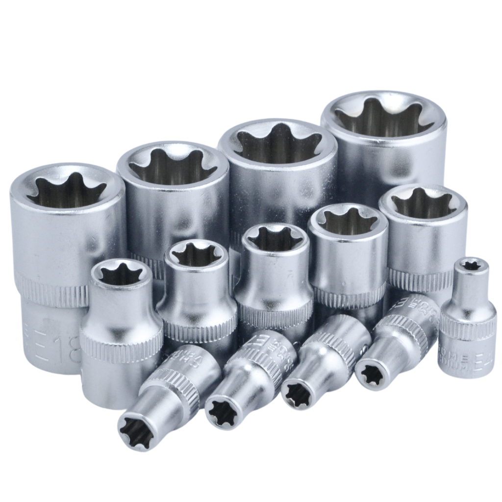 14-osaline E-Torx padrunite komplekt E4–E24 30335 – pilt 4