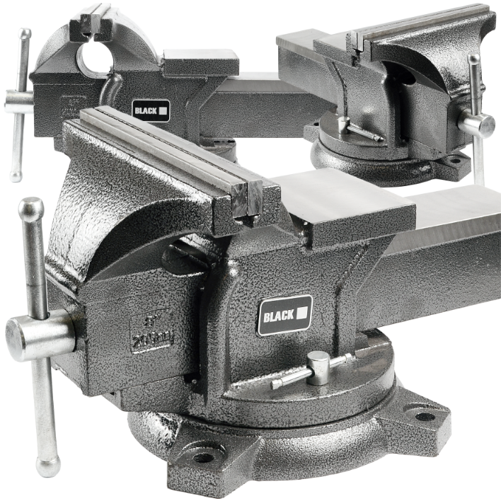 Pöörlev lukksepakruustang alasiga 125 mm 6 kg 19308 – pilt 1