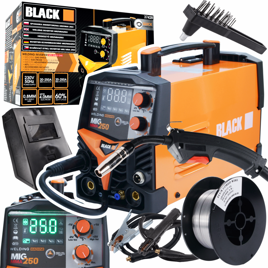 BLACK MIG/MMA 250 MIG/MAG/FCAW/MMA keevitusseade 37428 – pilt 1