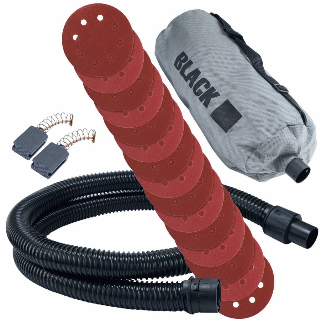 Must LED-valgustusega krohvi- ja kipsplaadipindade lihvmasin 42606 – pilt 8