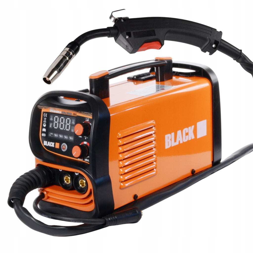 Blacktools 250 A 4-in-1 poolautomaatne keevitusseade MIG/MAG FCAW MMA TIG Lift 37423 – pilt 2