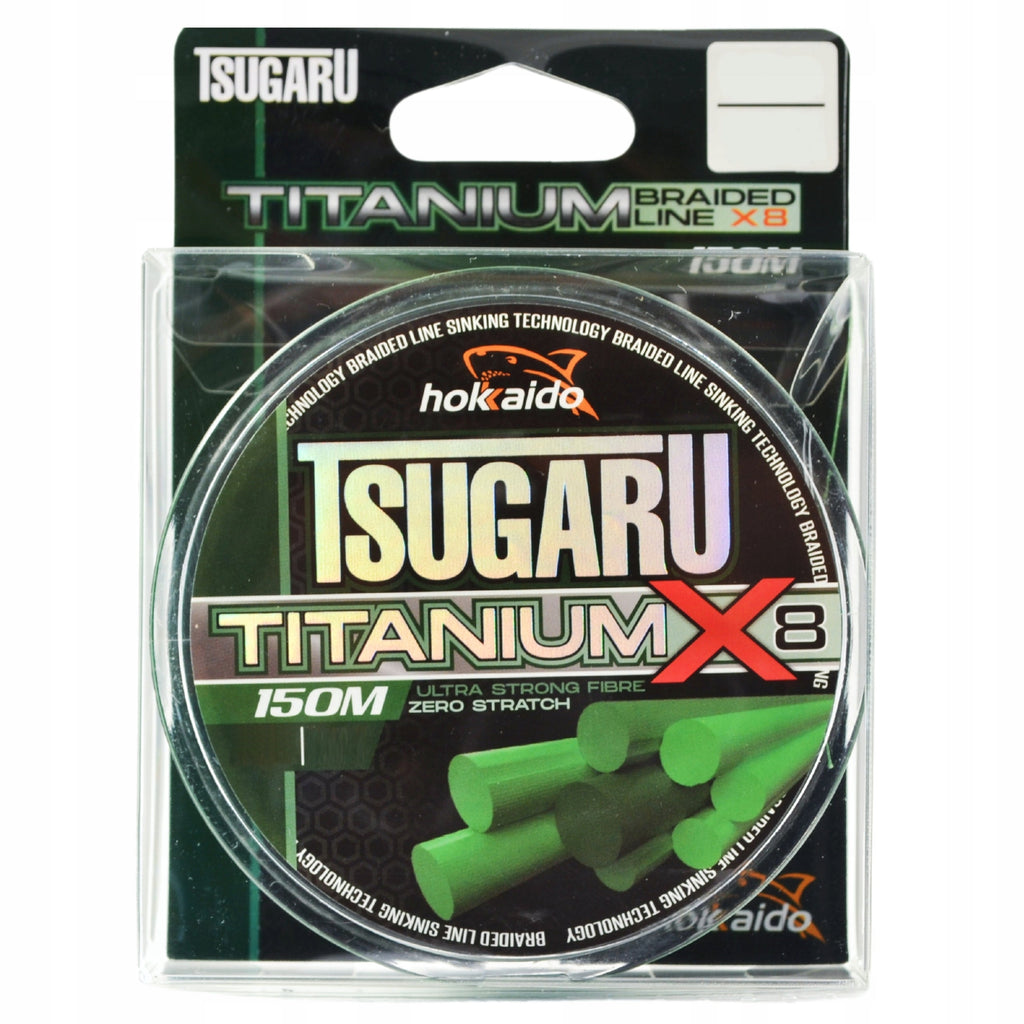 TITANUM X8 Hokkaido punutud nöör 0,12 mm 18,9 kg 150 m W21019-12 – pilt 5