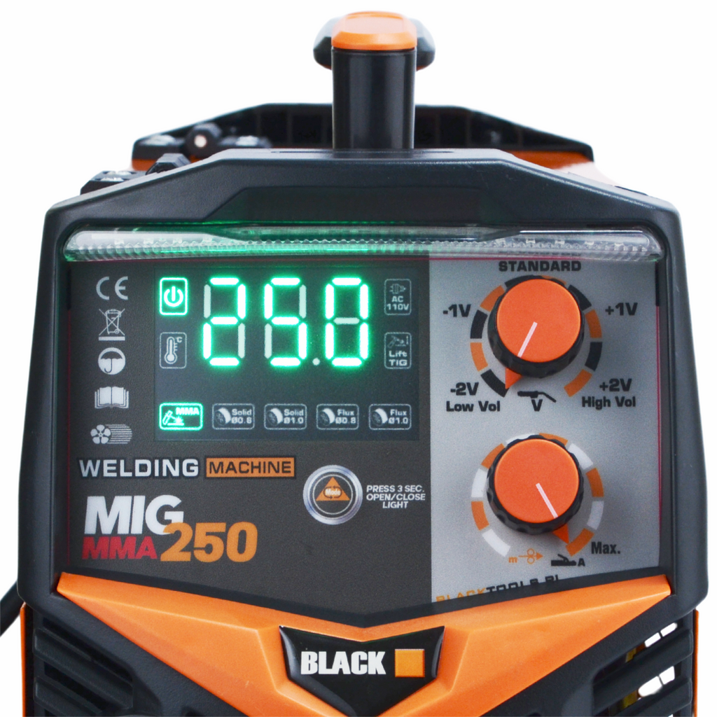 BLACK MIG/MMA 250 MIG/MAG/FCAW/MMA keevitusseade 37428 – pilt 4