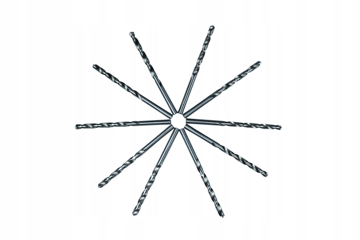 10 tk 2,5 mm HSS-metallipuuri, musta 33103 – pilt 6