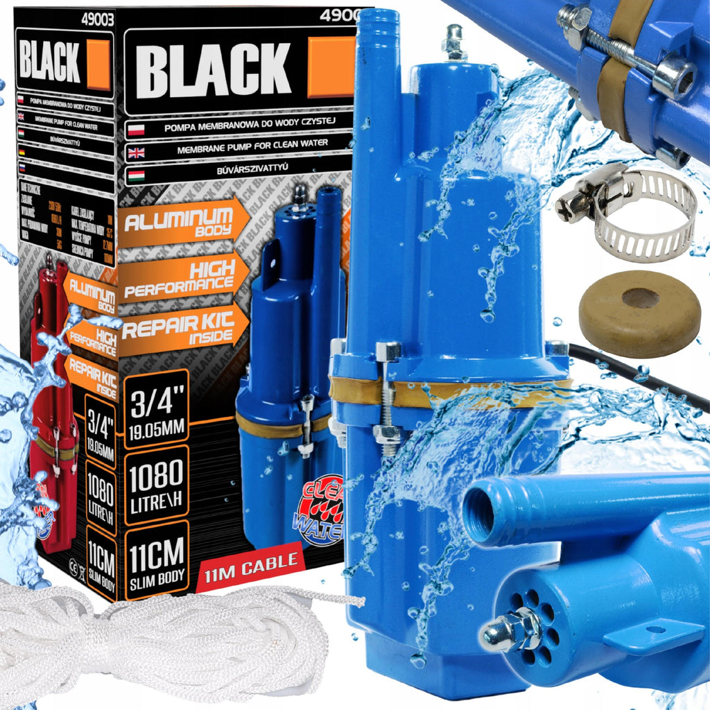 Süvakaevupump Black Nurek Ruska 495 W, 11 m 49003C – pilt 1