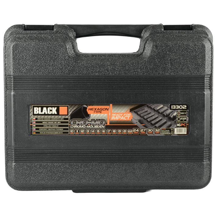1/2" kuuskant-löökpadrunite komplekt 10–32 mm 13302 – pilt 6