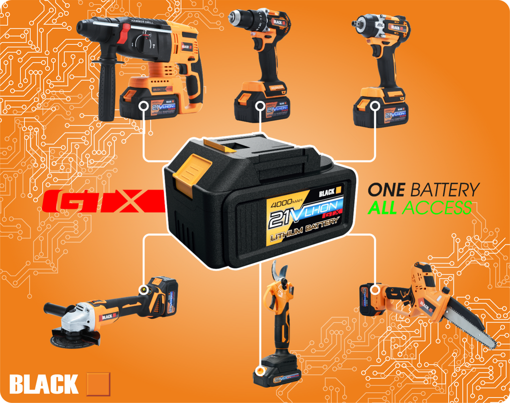 BLACKTOOLS juhtmeta kettsaag 150 mm 21 V 2 Ah kahe aku ja käsitsi ketimäärimisega 53739 – pilt 10