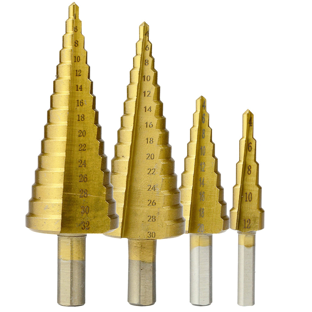 4-osaline titaankattega koonusastmepuuride komplekt 4–32 mm 33006 – pilt 6