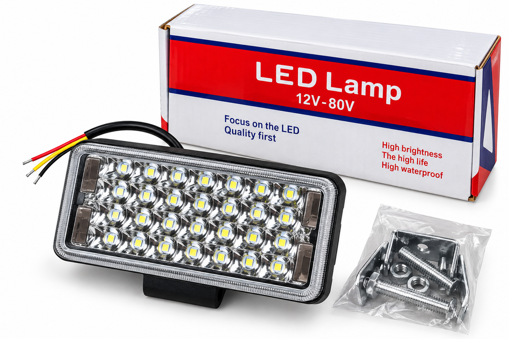 240 W LED-töövalgusti 12V–80V sõidukitele ja masinatele N1360 – pilt 7