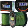 HOKKAIDO TSUGARU 4-kiuline punutud kalastusnöör 0,18 mm 1000 m 13,9 kg W21015-18 – pilt 1