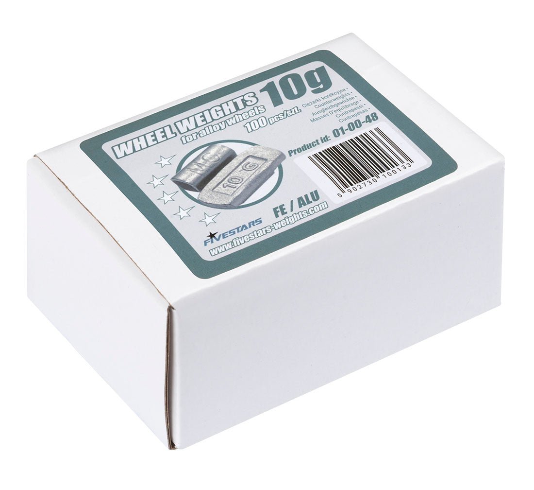 FiveStars klambriga tasakaalustusraskused valuvelgedele, 10 g, 100 tk 01-00-48 – pilt 6