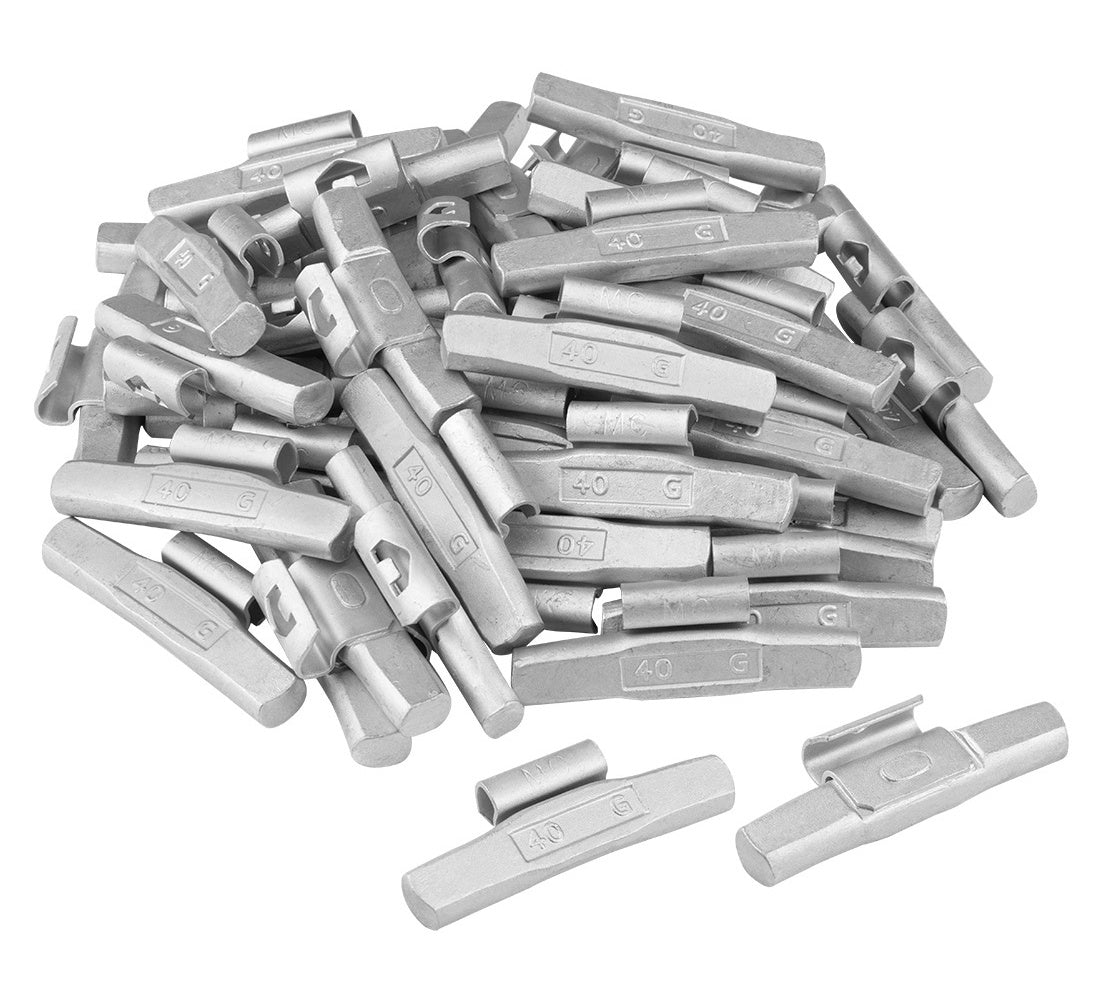 FiveStars klambriga rattatasakaalustusraskused alumiiniumvelgedele, 50 tk × 40 g 01-00-54 – pilt 4