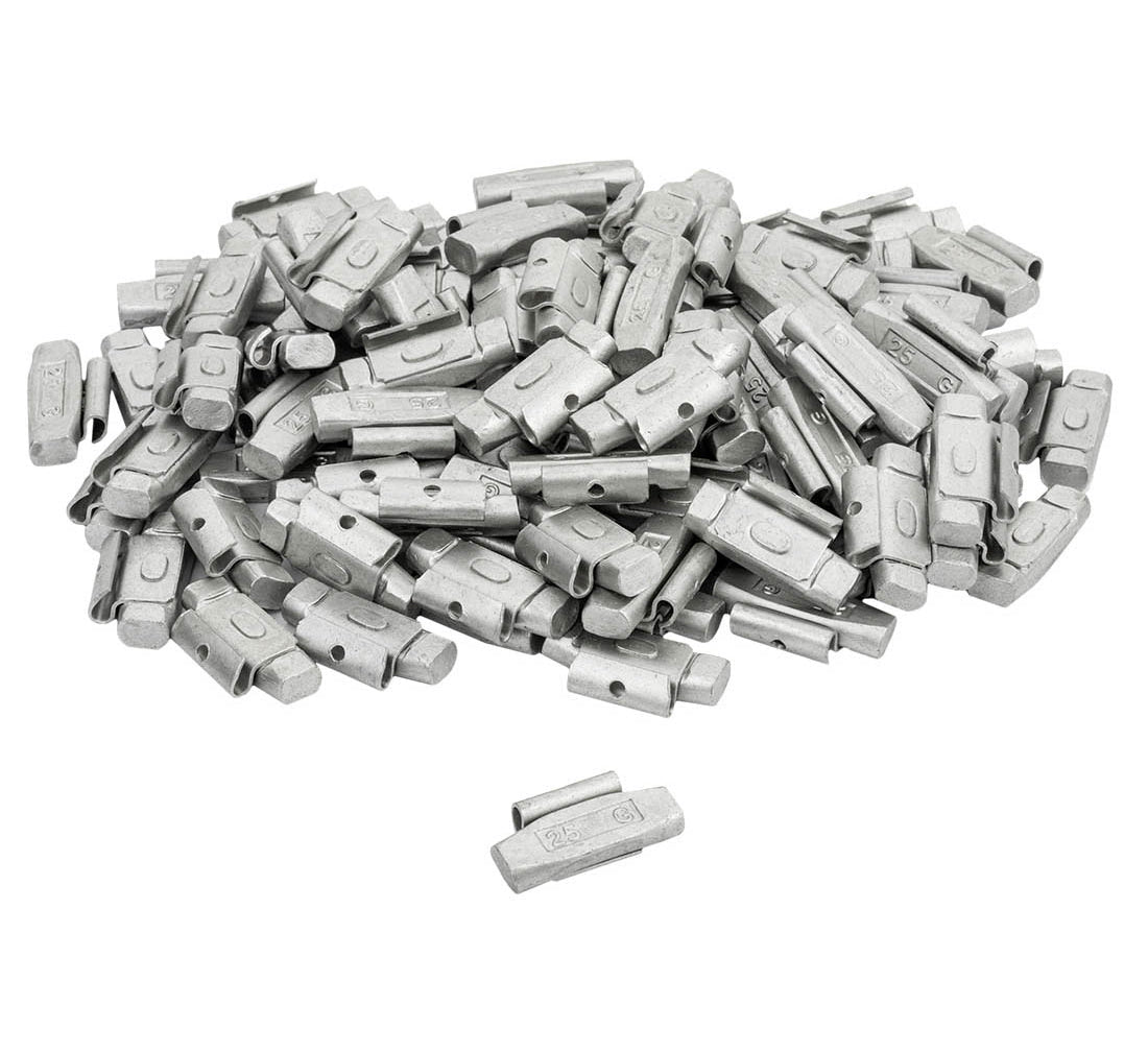 FiveStars klambriga veljetasakaalustusraskused terasvelgedele, 25 g, 100 tk 01-00-39 – pilt 2