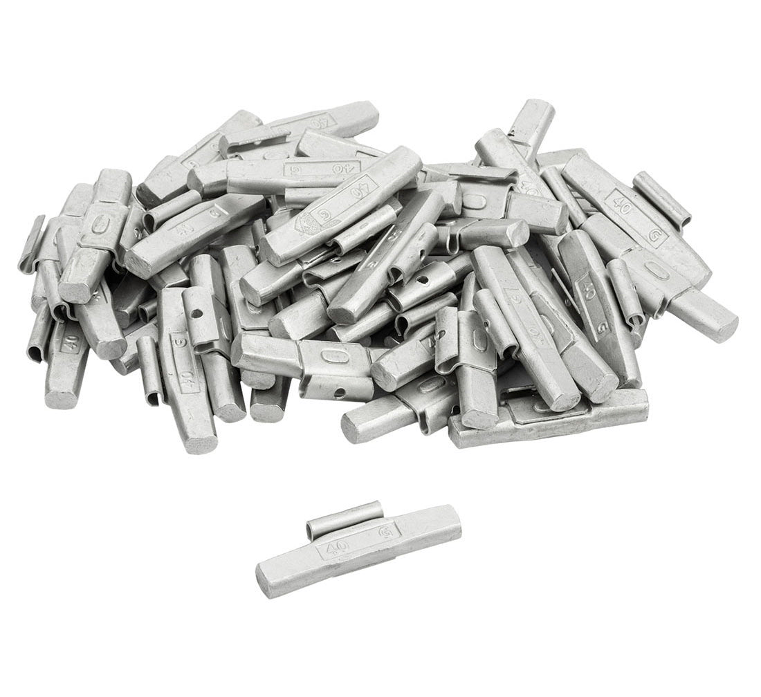 FiveStars klambriga tasakaalustusraskused terasvelgedele 40 g, 50 tk 01-00-42 – pilt 2