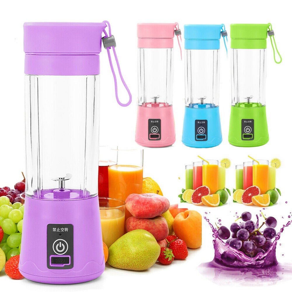 Kaasaskantav juhtmevaba USB-laetav blender 380 ml HM-03 – pilt 1