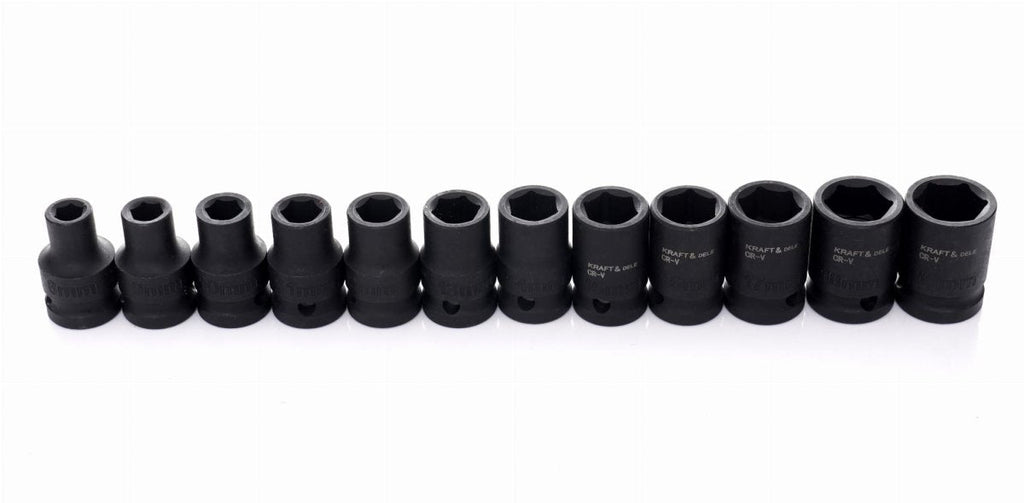 KRAFT&DELE 1/2" löökpadrunite komplekt, 35-osaline, Cr-Mo teras KD11756 – pilt 6