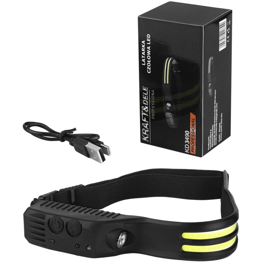 KRAFT&DELE LED-pealamp COB + XPE LED-i ja liikumisanduriga KD3490 – pilt 1