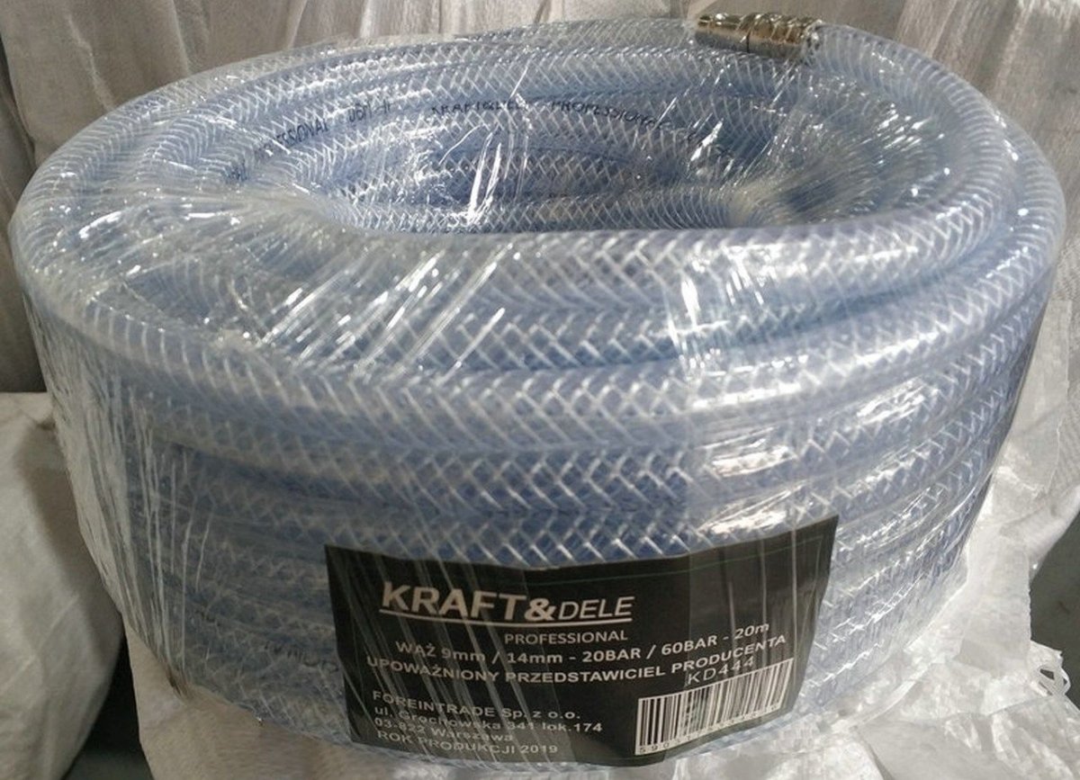 Kraft&Dele tugevdatud PVC survevoolik KD444 – pilt 2