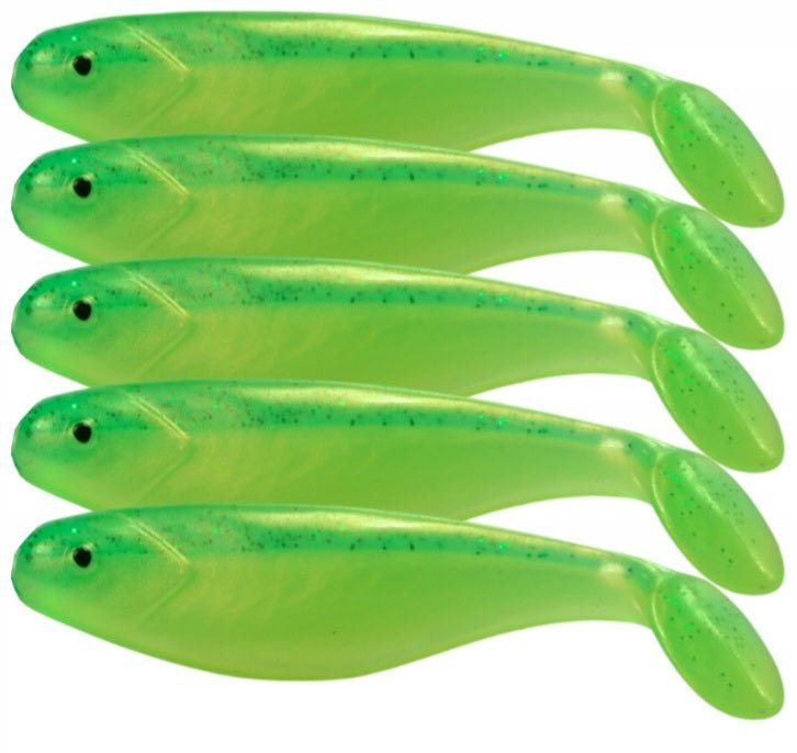 Hokkaido pehmete kummilantide komplekt 8 cm roheline 5 tk W093-8 – pilt 1