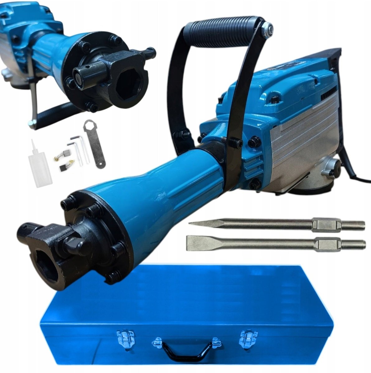 BULL-TECH lammutushaamer 1700 W 55 J HEX-30 koos 2 peitliga BT25601 – pilt 1