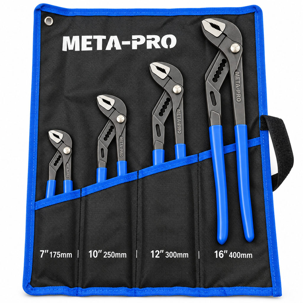 META-PRO 4-osaline reguleeritavate veepumbatangide komplekt 175–400 mm rullkotiga GY8030 – pilt 1