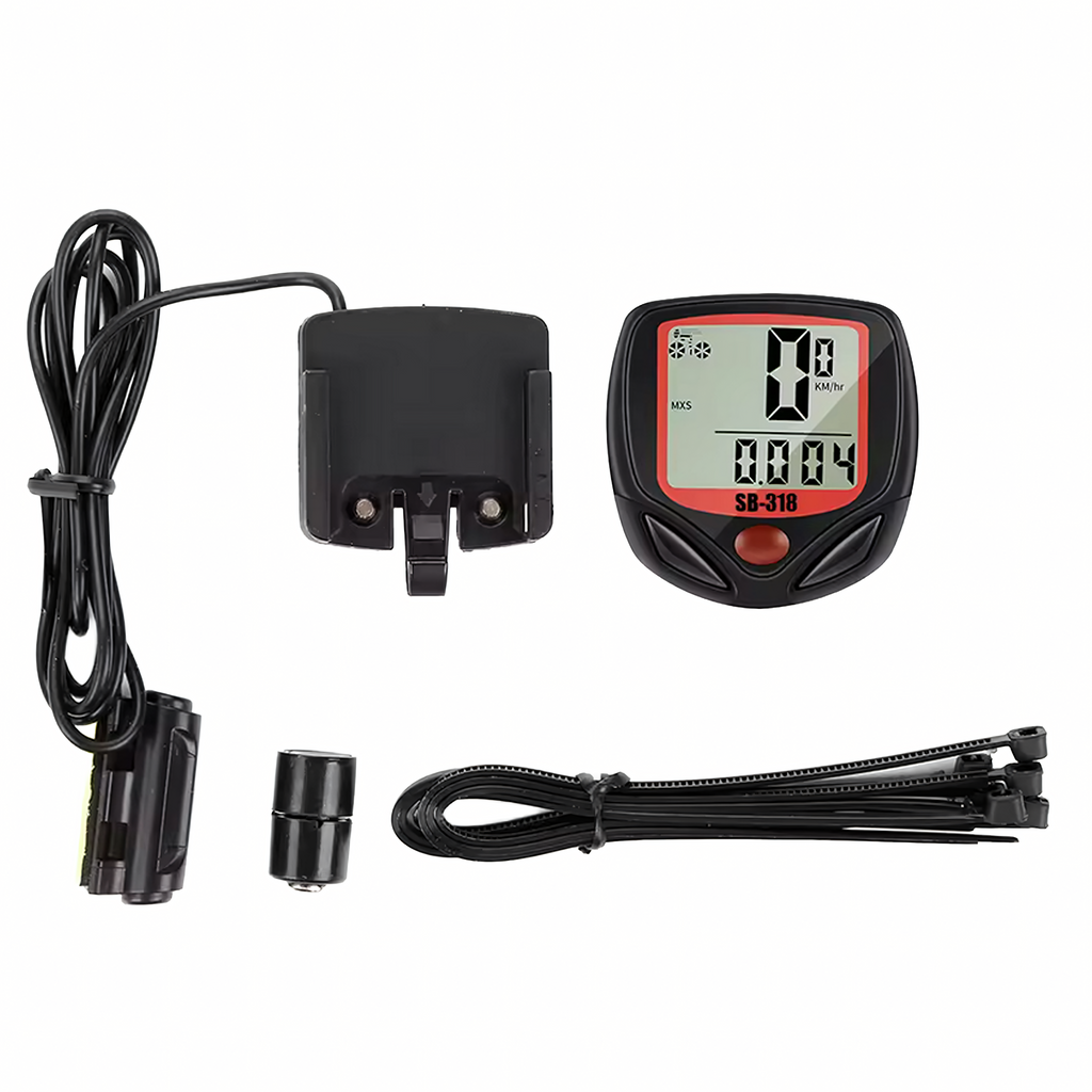 Veekindel jalgrattakompuuter LCD-ekraani ja 15 funktsiooniga RC-K-2333 – pilt 10