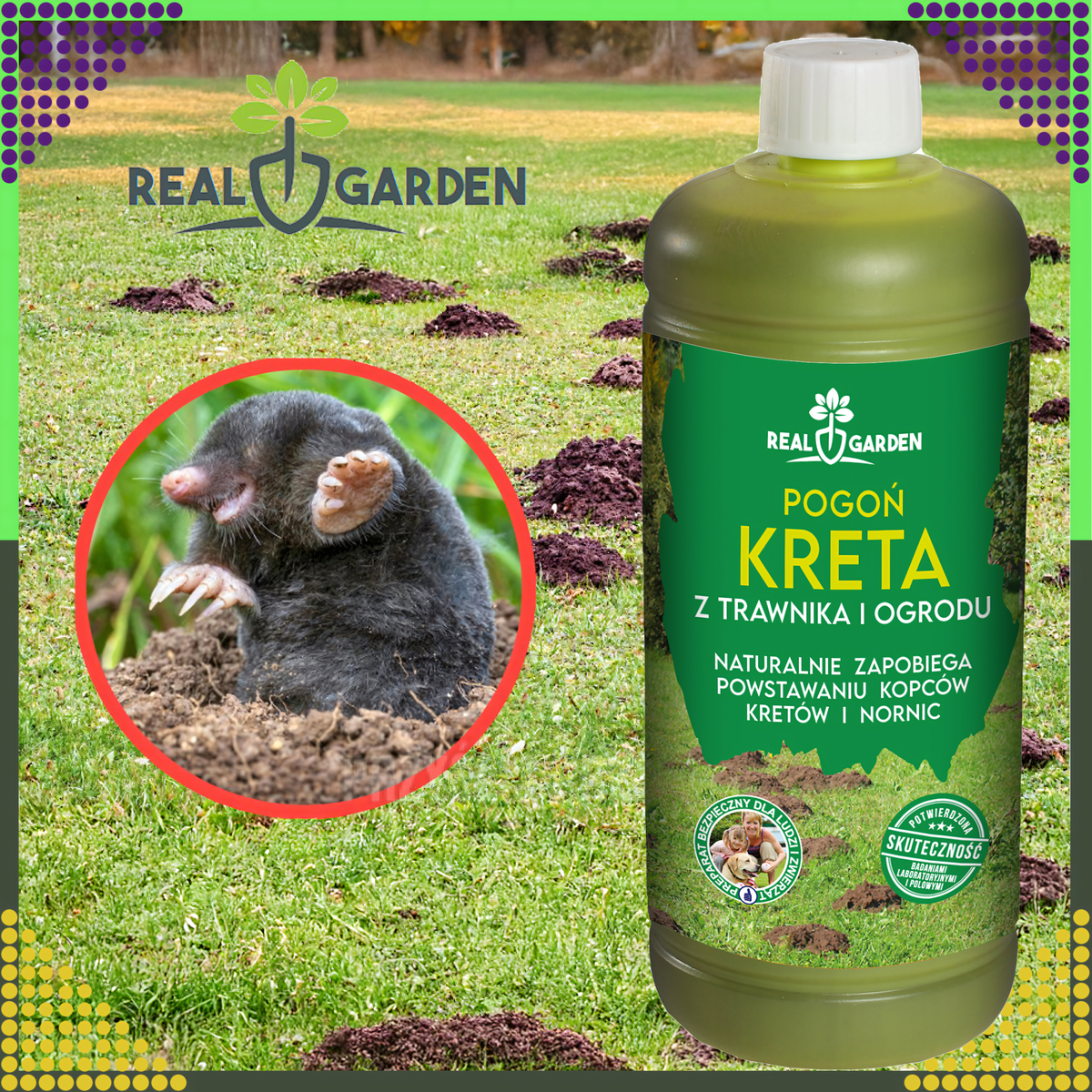 Ökoloogiline peletusvahend muttide, mügride ja näriliste vastu 1 L RC-K-1740-14083 – pilt 6