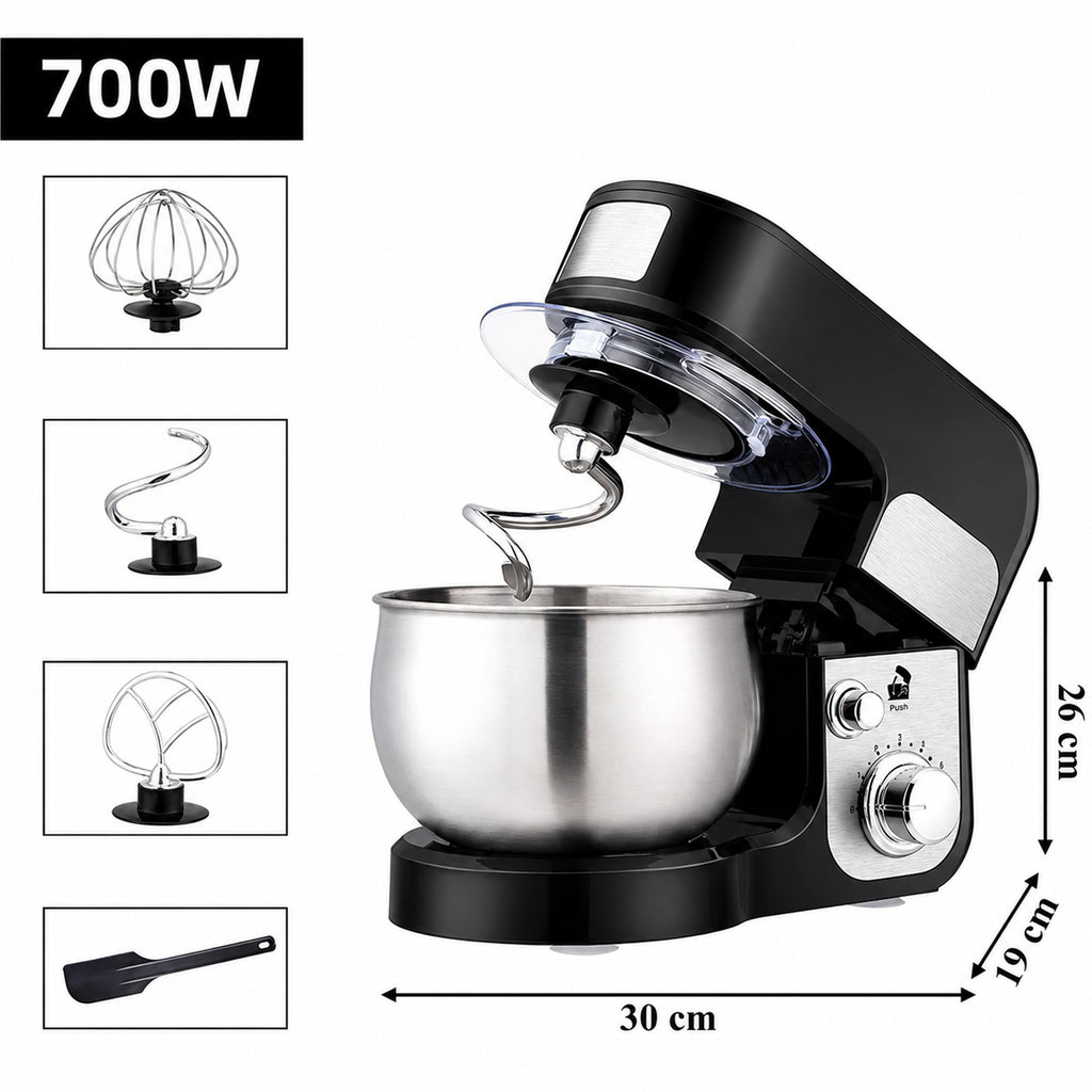3 l planetaarmikser 700 W segamistarvikutega RC-K-2561 – pilt 1