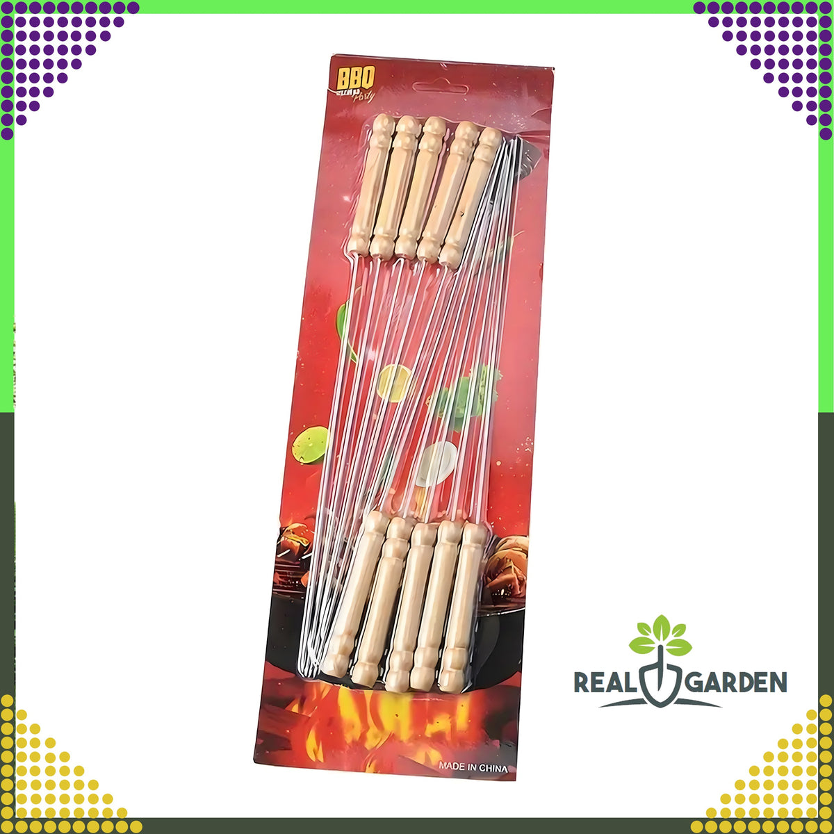 Metallist grillvardad 10 tk, 30 cm RC-K-939 – pilt 6