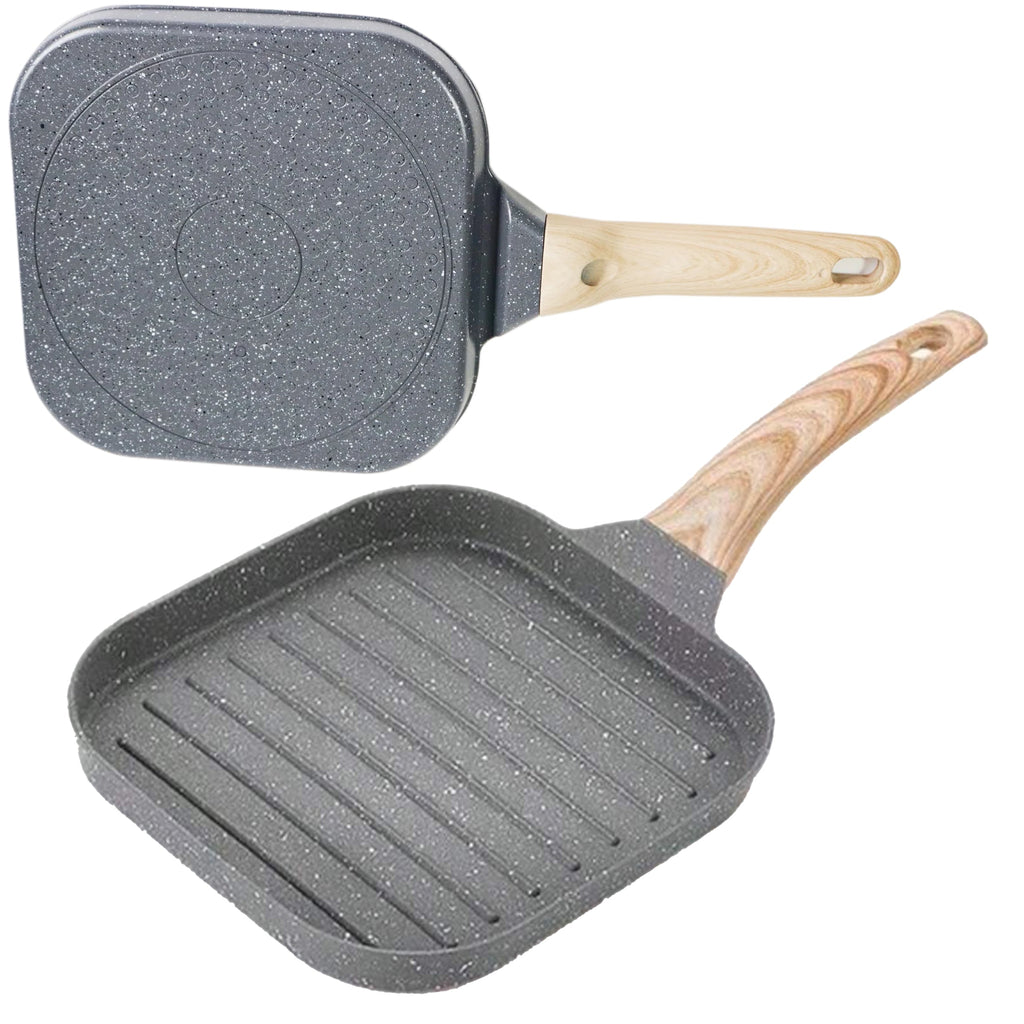 Kaasaskantav grillpann praadimiseks ja grillimiseks induktsioon- ja gaasipliidil RC-K-628 – pilt 9