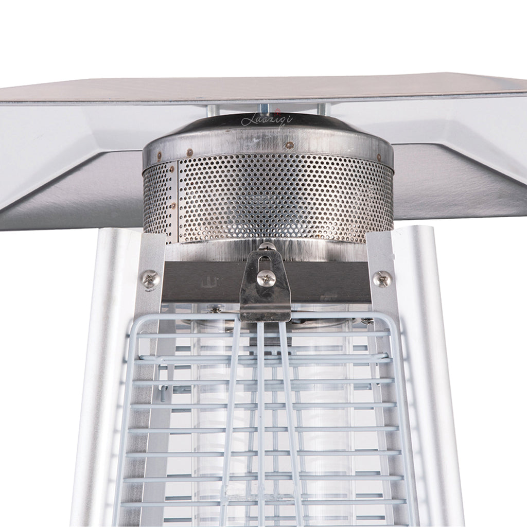 Gaasiga terrassi kiirgsoojendi 13 kW, 227 cm, koos kaitsekattega RC-K-358-12151 – pilt 6
