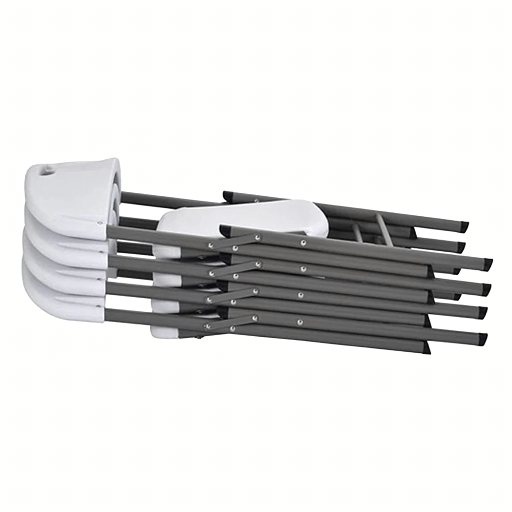 4 tk valgeid kokkupandavaid välitoole RC-K-2230 – pilt 1
